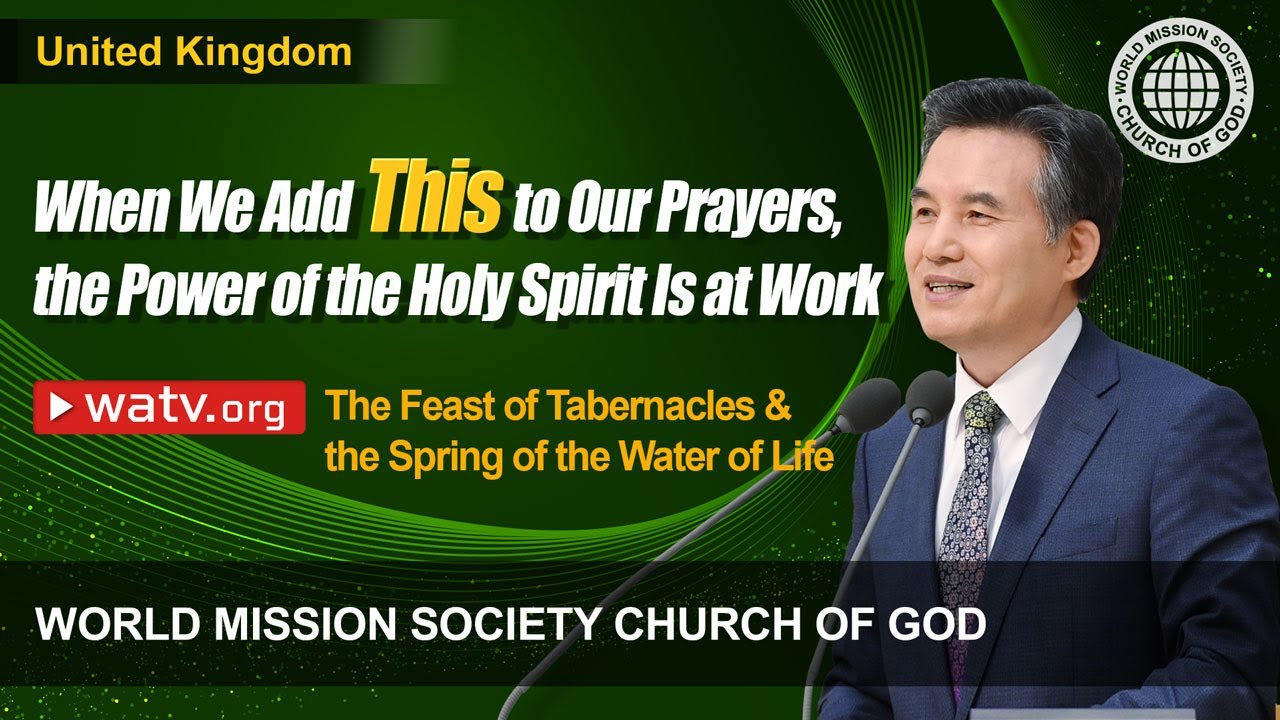 The Feast of Tabernacles & the Spring of the Water of Life | WMSCOG, Church of God