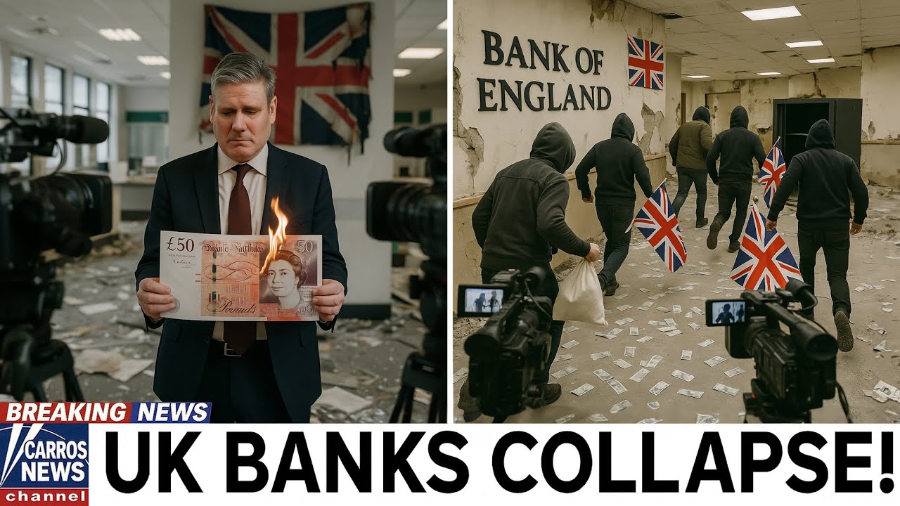 UK BANKS COLLAPSE: Trump Destroys UK Bank with 100% Tariff on the Pound