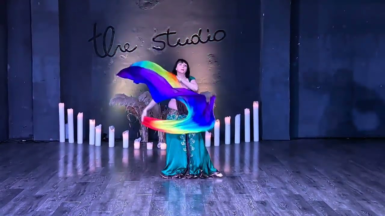 Bustani | Oriental dance with veil | Bellydance school Isfahan, Asya Mansurova #bellydance 