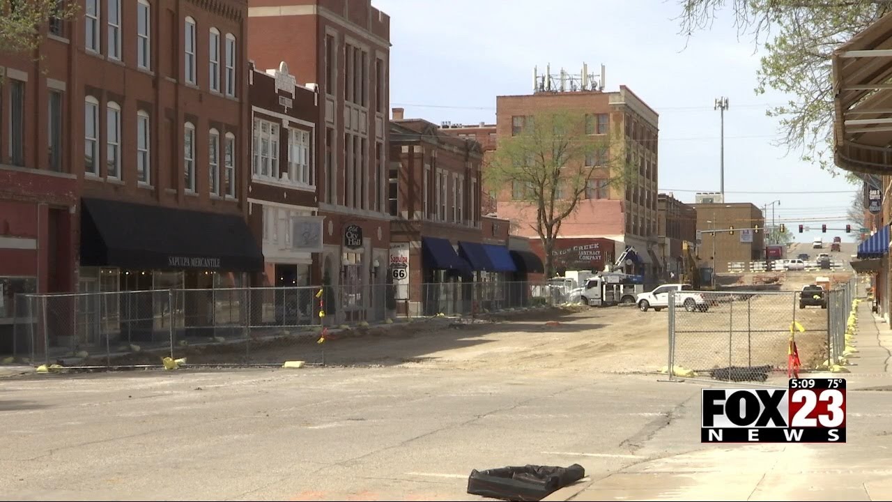 Video: City of Sapulpa starts construction on 