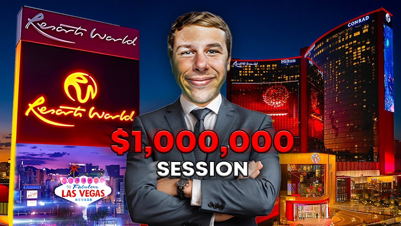 THE HIGH LIMIT RETURN TO RESORTS WORLD WITH $1,000,000!