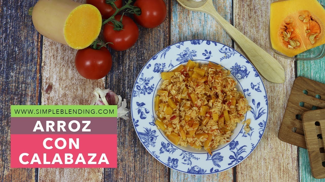 ARROZ CON CALABAZA | Arroz con verdura | Arroz saludable
