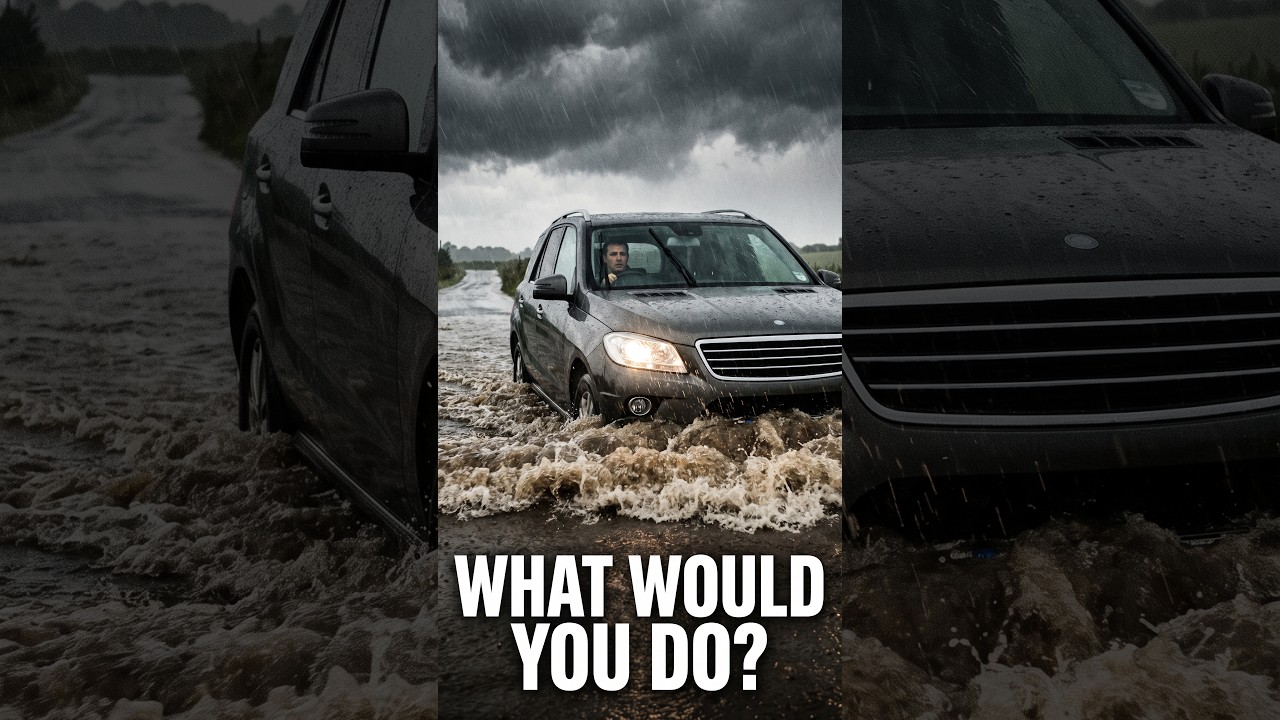 Your Car Is Being Swept Away &mdash; What Would You Do? | Emergency Tips Shorts | Emergency IQ