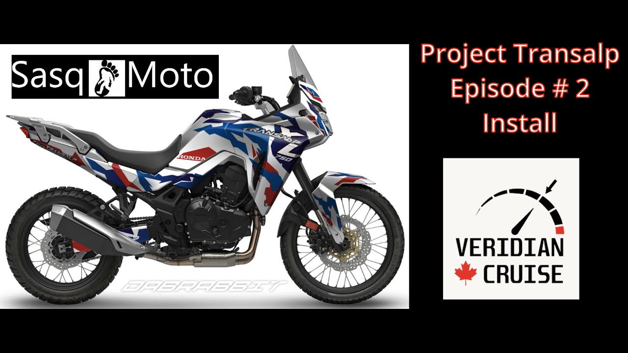 Honda Transalp XL750 Project #2: Veridian Cruise Control Install