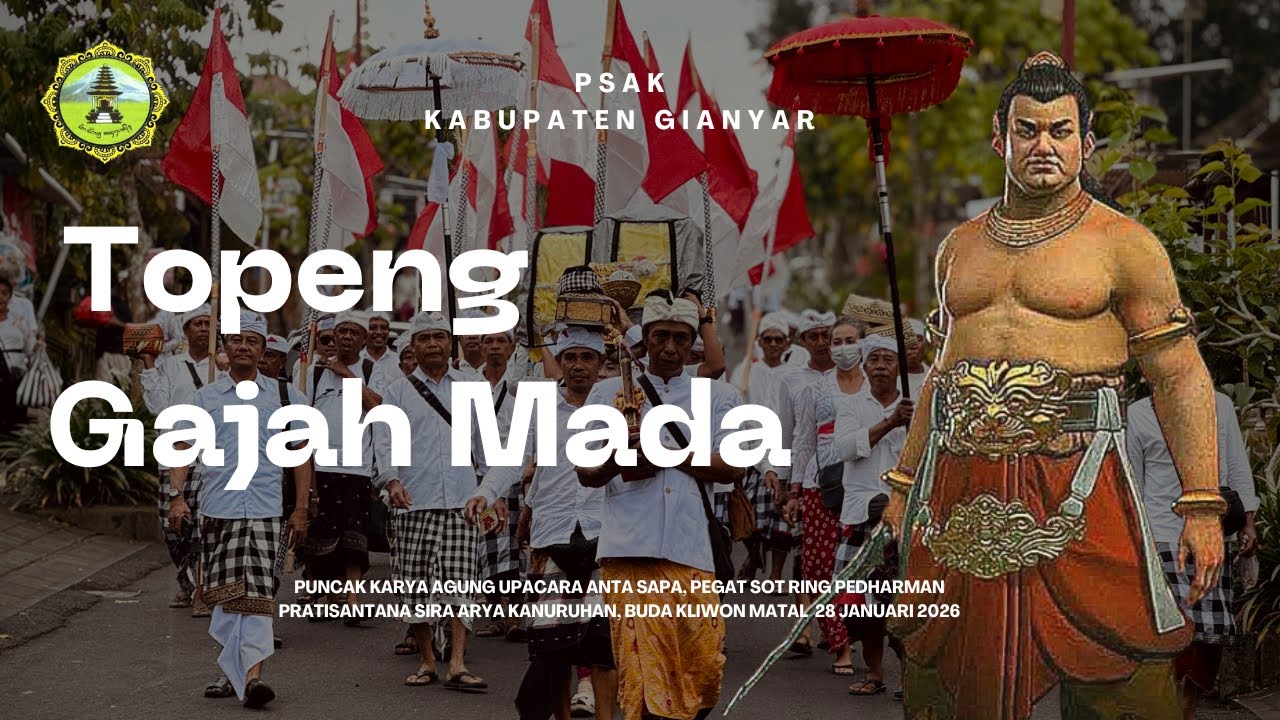 IDA RATU TOPENG GAJAH MADA LUNGA RING PEDHARMAN PRATISANTANA SIRA ARYA KANURUHAN 28-01-2026.