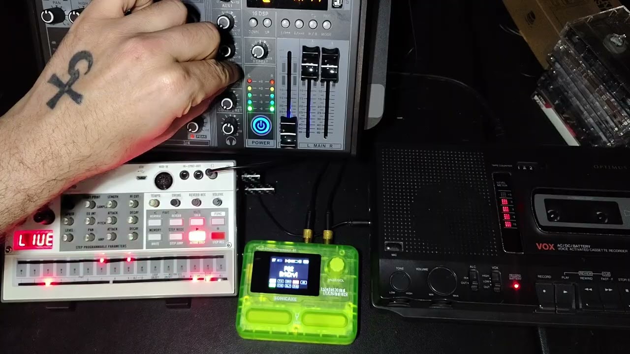 Sonicake Pocketmaster Test 1 DRUMS