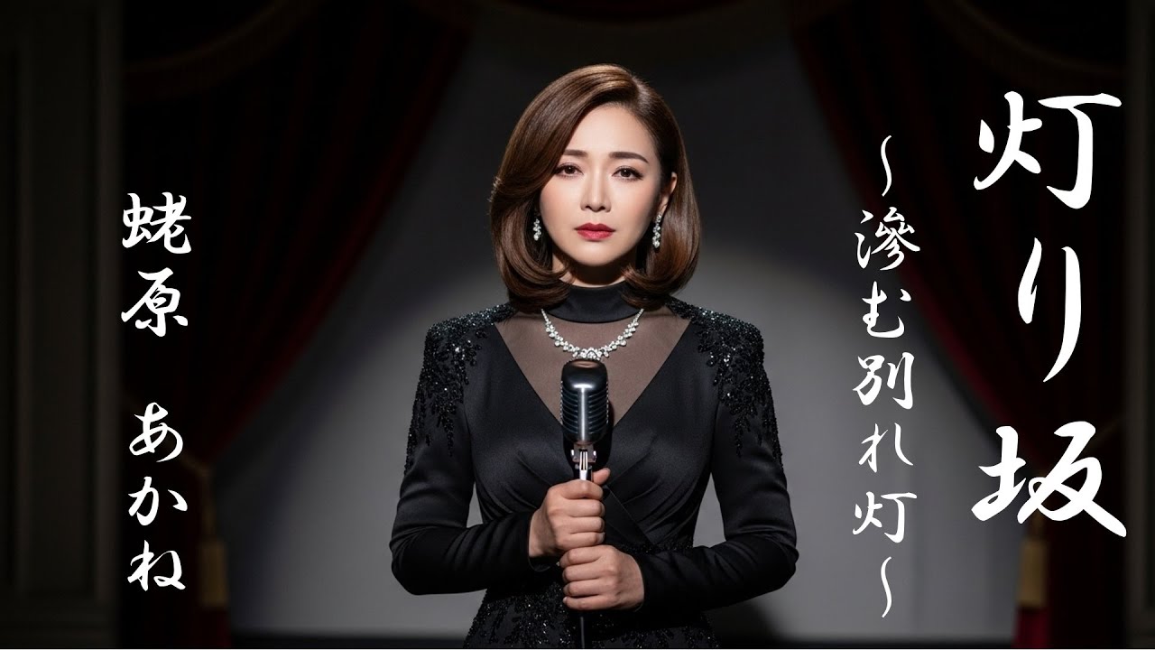 灯り坂　～滲む別れ灯～　蛯原あかね　    雨上がりの灯り坂で終わる恋。声も出せぬ女の静かな絶望を蛯原あかねが歌う。　　#新曲    #演歌    #歌謡