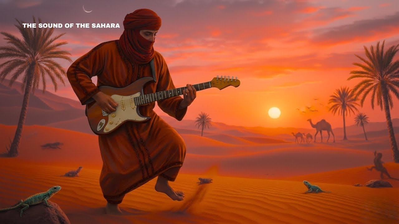 Sahara Soul – Tuareg Desert Blues Guitar | Tishoumaren Vibes & Nomadic Spirit