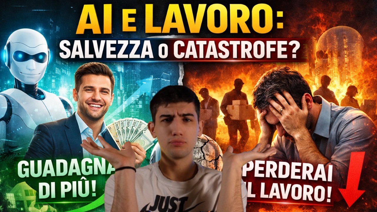 L’AI ti RUBERÀ il LAVORO o ti farà GUADAGNARE di PIÙ? I dati che nessuno ti dice