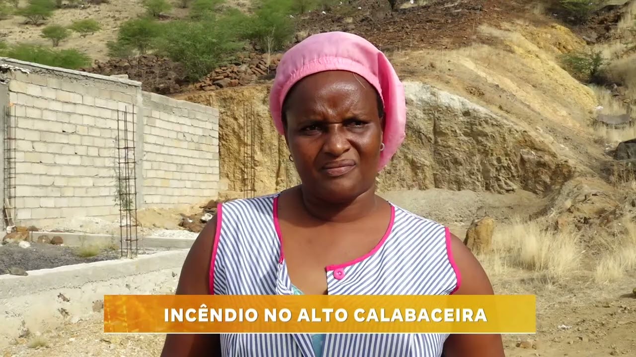 Inc&ecirc;ndio no Alto Calabaceira | CV no Ar