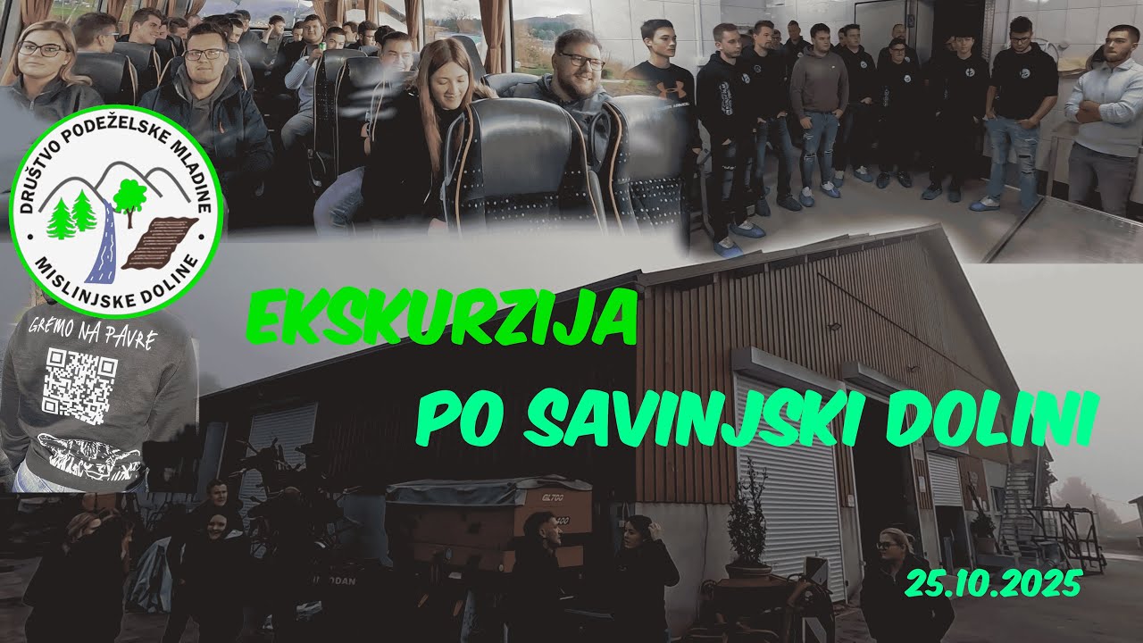 DPM Mislinjske doline | EKSKURZIJA Po Savinjski Dolini 2025 | VLOG