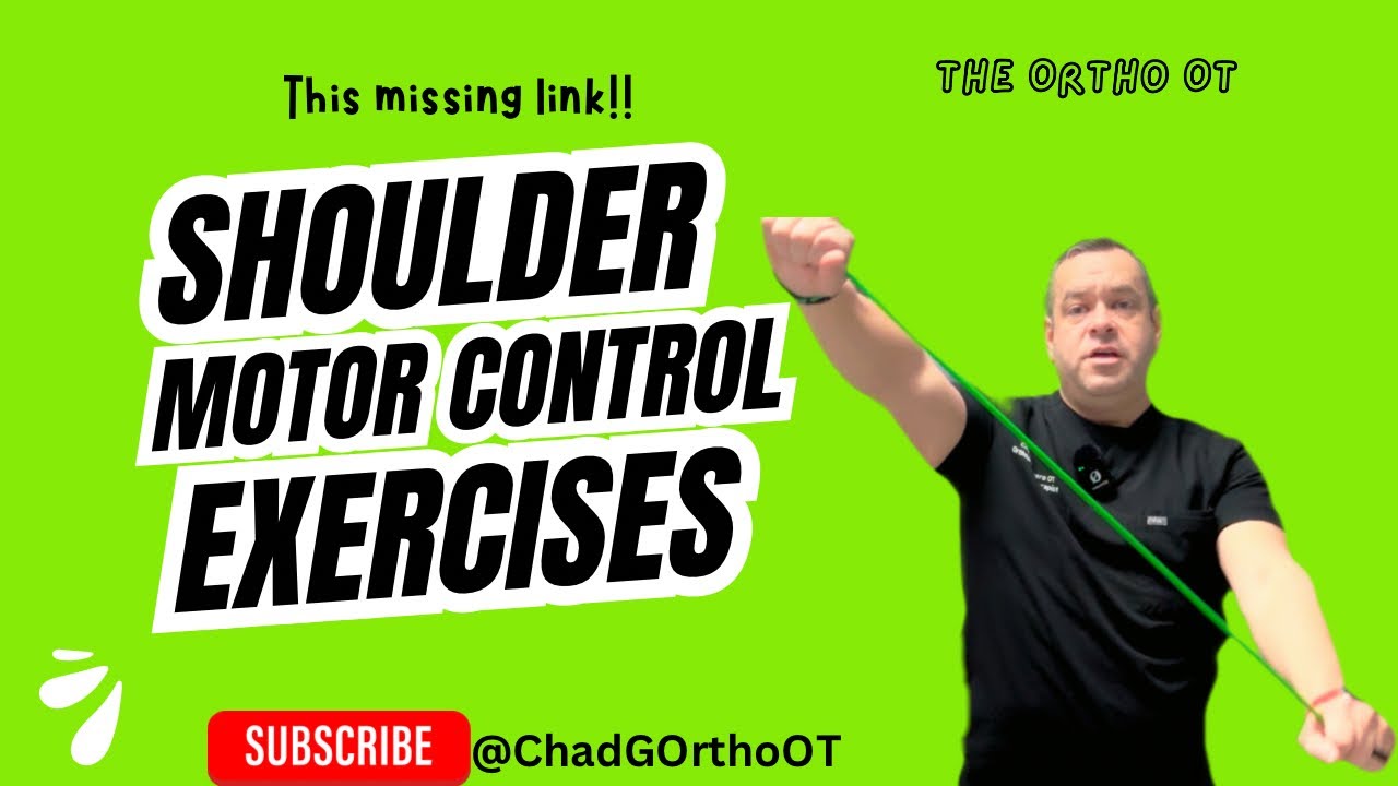 💥Shoulder Motor Control Exercises‼️ The missing link‼️