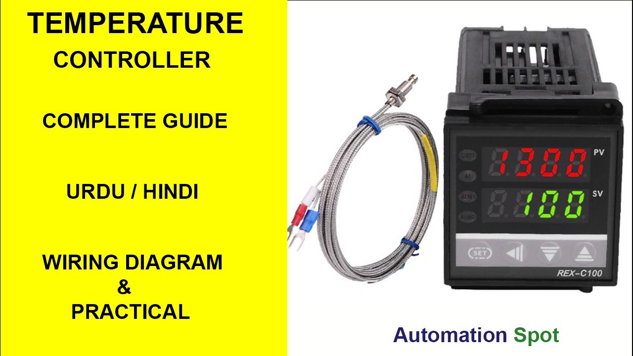 How to Install Temperature Controller | Temperature Controller Wiring & Diagram in Urdu & Hindi