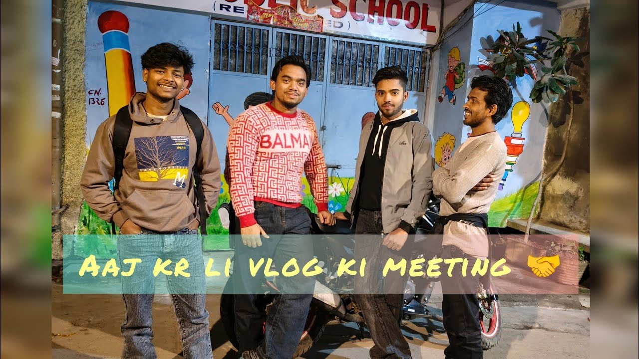 Vlog ki meeting 🤝 #enjoy #familyvlog #funny @Hello_2_vlogs 