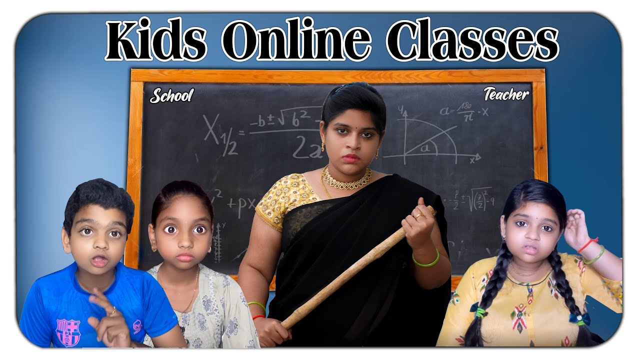 Kids Online Classes School || Dharma Paddu 143