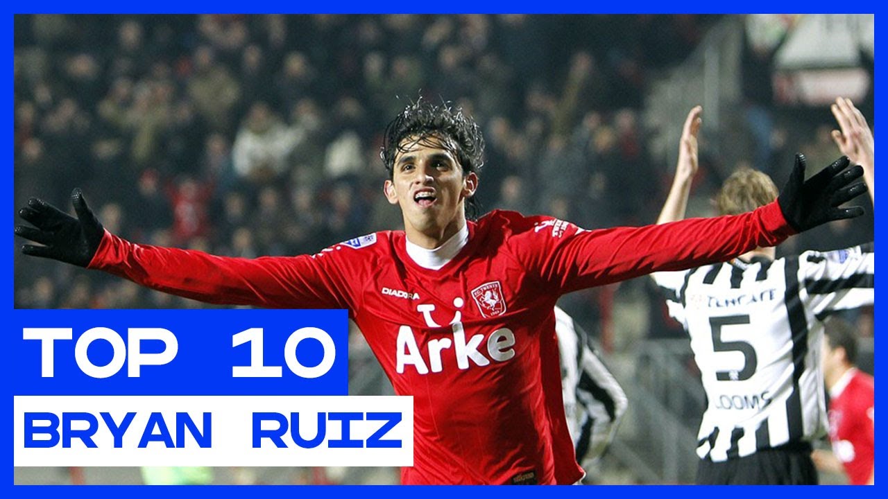 TOP 10 | De mooiste Eredivisie-goals van Bryan Ruiz