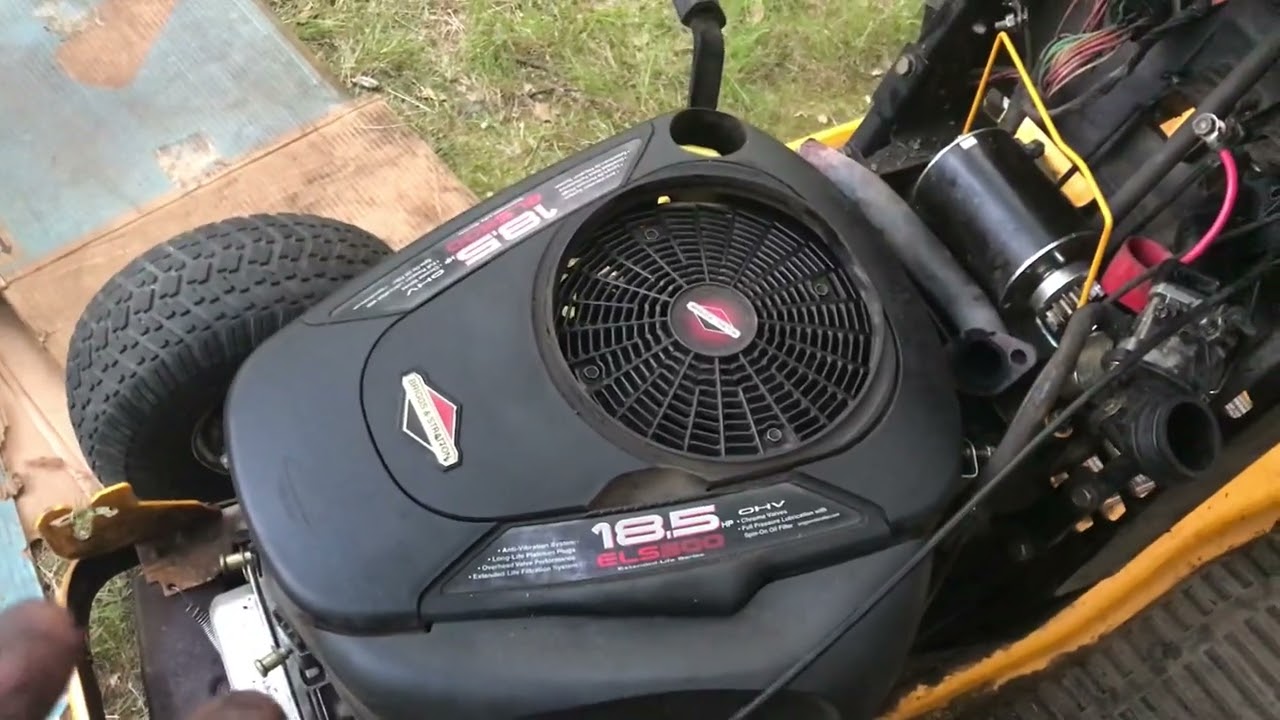 I heard a bang on my 2001 Cub Cadet LT1018 B&S 18.5HP. Gone or can it be saved. See Description.