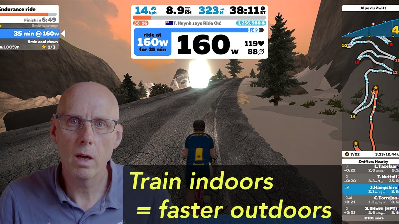 Is Zwift good for endurance cycling and bikepacking training