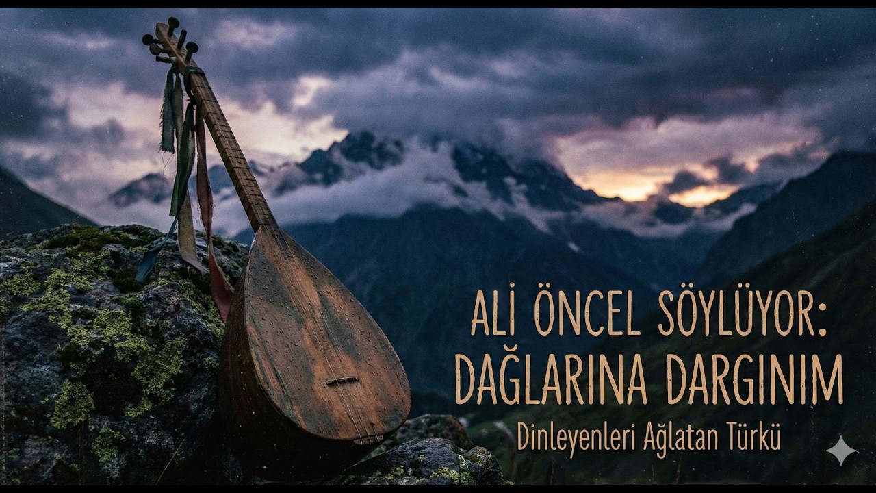 Ali Öncel Söylüyor: Dağlarına Dargınım (Dinleyenleri Ağlatan Türkü)