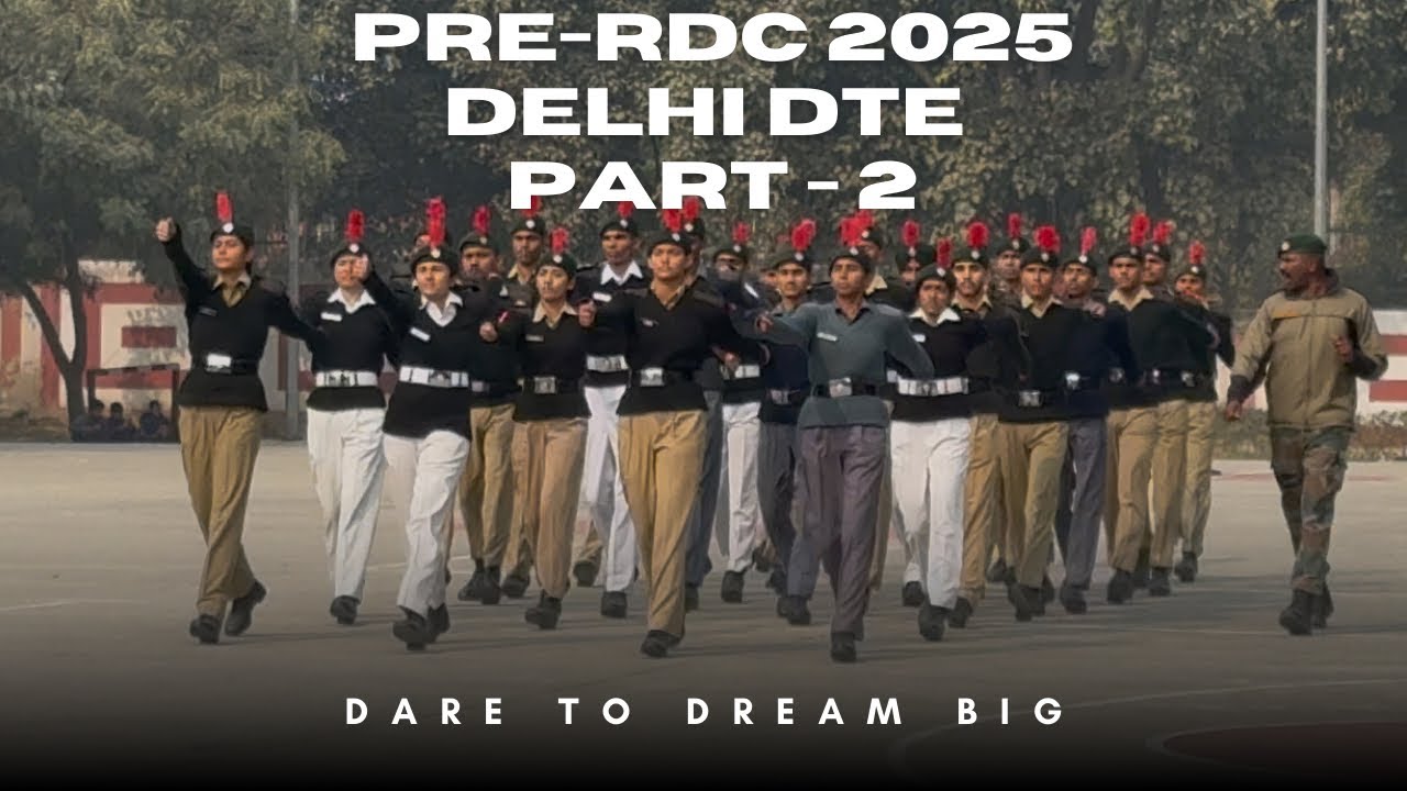 Pre-RDC 2025 Camp | Part 2 | Inside NCC Bhawan, Delhi DTE #ncccadetsofindia