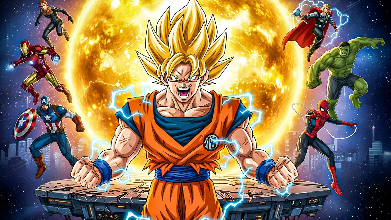 What If Goku Invaded Marvel Universe?