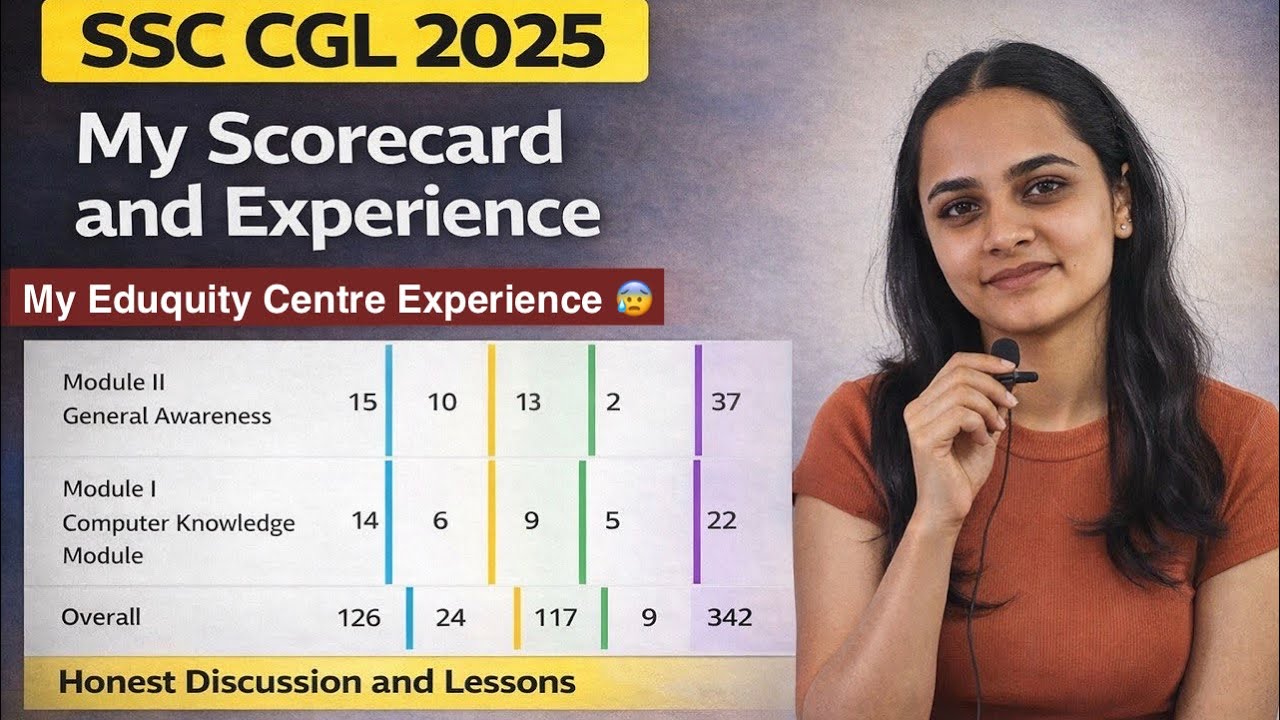 My CGL 2025 Tier 1 & Tier 2 Scorecard + Exam Centre Reality (Must Watch) #ssc #ssccgl 