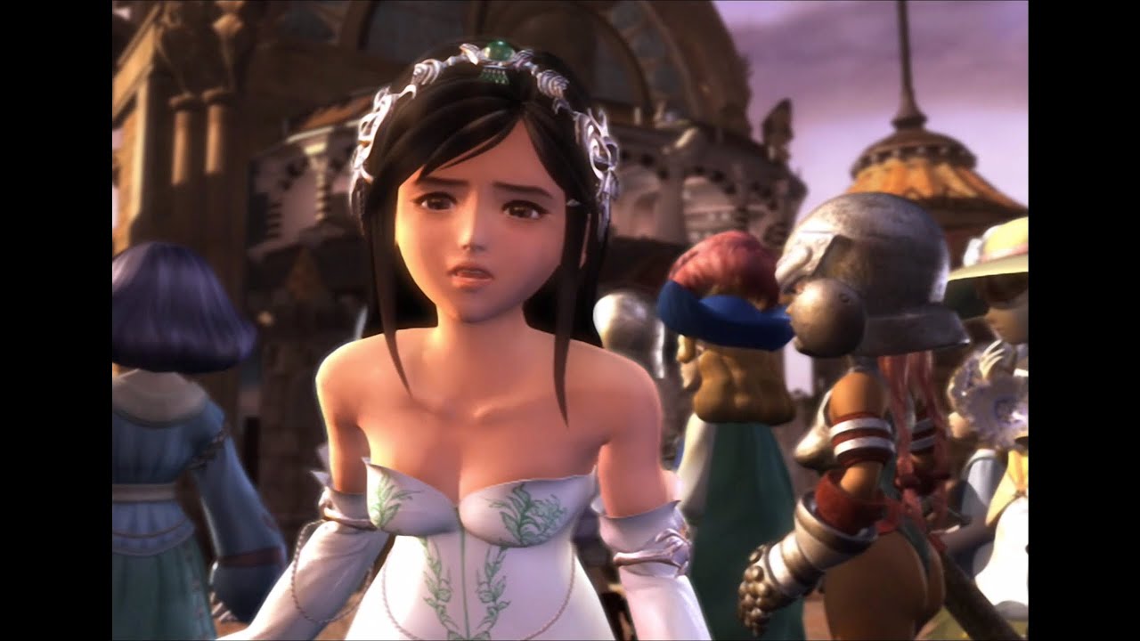 Final Fanatasy IX Beautiful Princess Garnet (Lili) Scenes