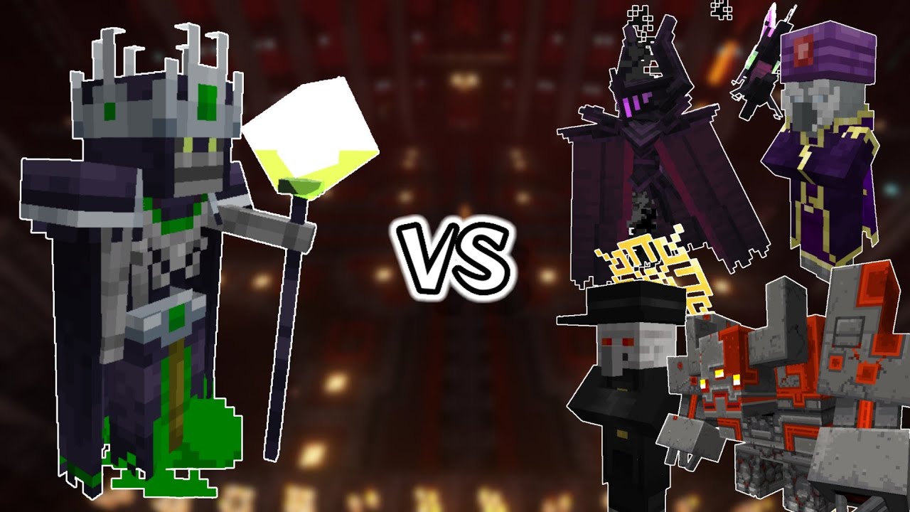 Nameless One VS Goety Bosses | Minecraft Mob Battle