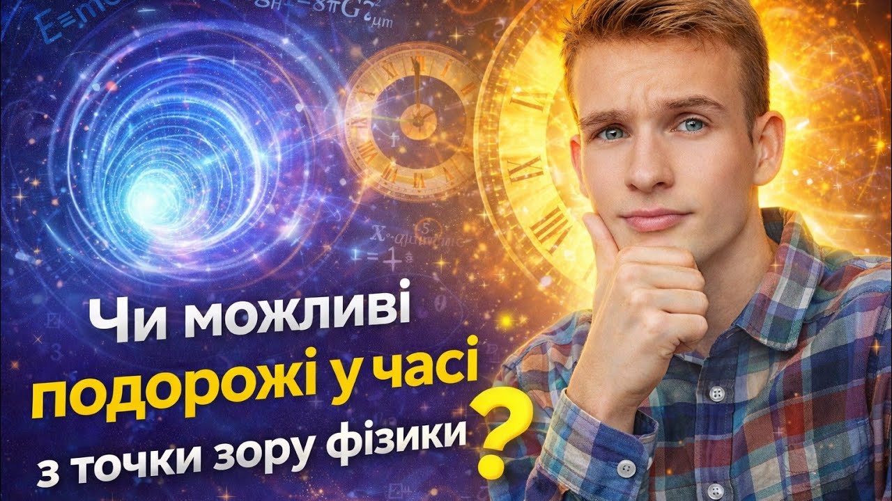 Чи можливі подорожі у часі з точки зору фізики?