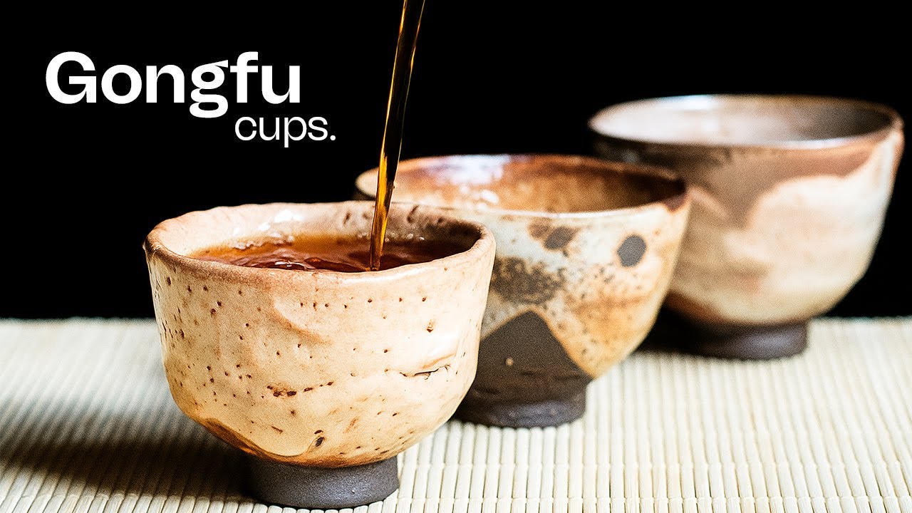 Turning 100g of Clay Into a Perfect Gongfu Teacup - Pottery Process Start to Finish ASMR