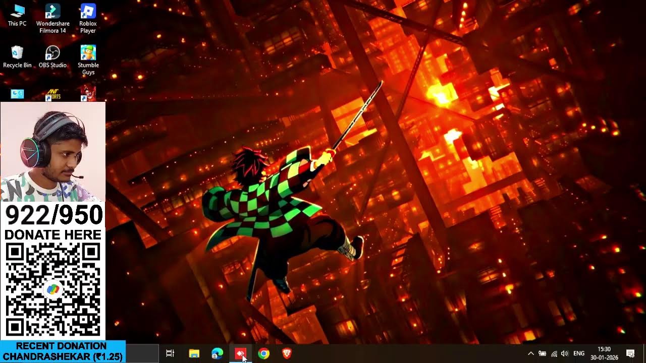test stream :( monitor gya