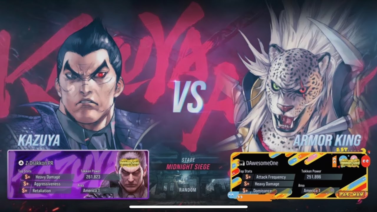 Tekken 8 /  Vs This aggressive Armored King