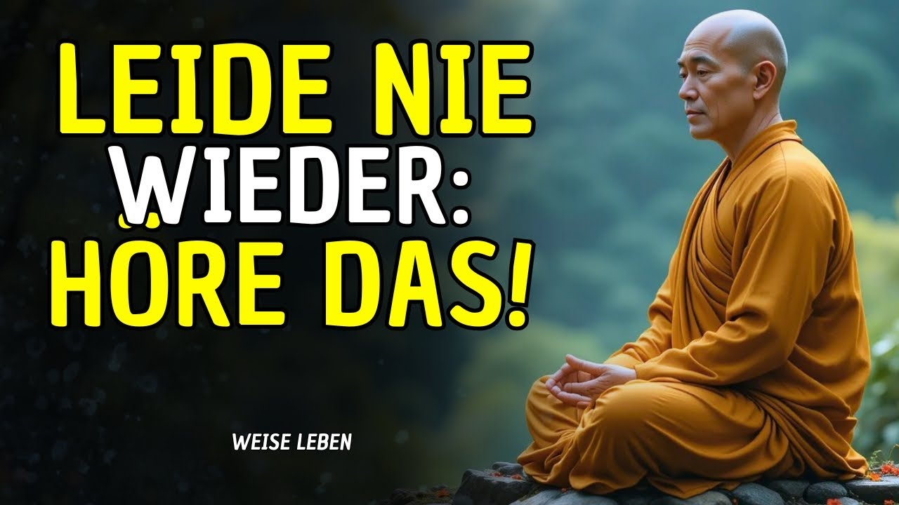 Du wirst niemals wieder leiden, nachdem du das gehört hast! | Buddhismus