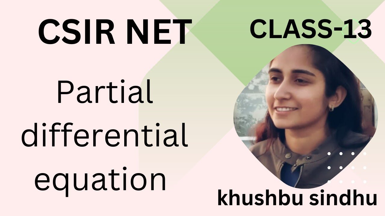 csir net partial differential equation|| partial differential equation|| csir net maths || csir net