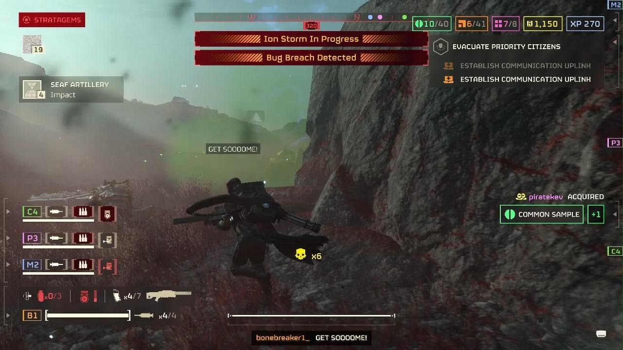 HELLDIVERS 2 PS5/  The Maxigun Loadout  
