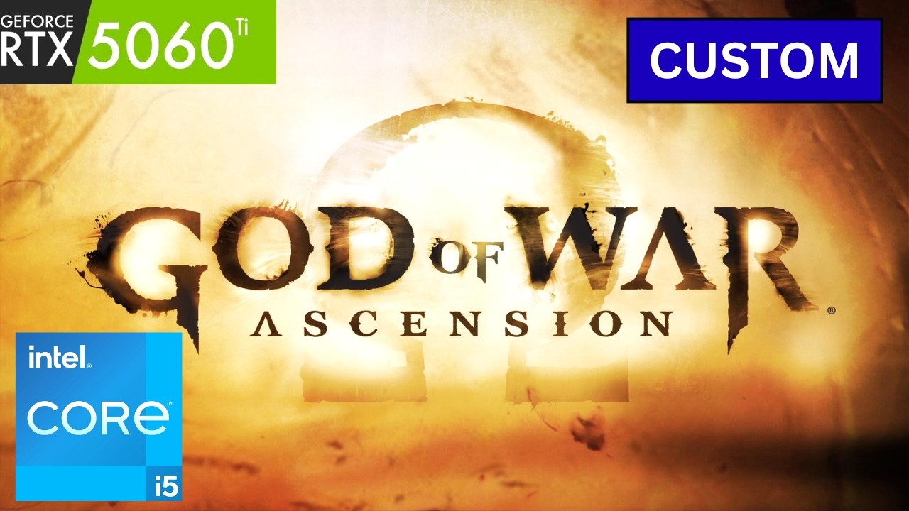 God of War Ascension | RTX 5060TI | CUSTOM Settings | I5 14600K | RPCS3 Latest | 60 FPS!!
