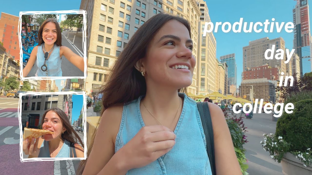 *realistic* day in the life of a college student in NYC