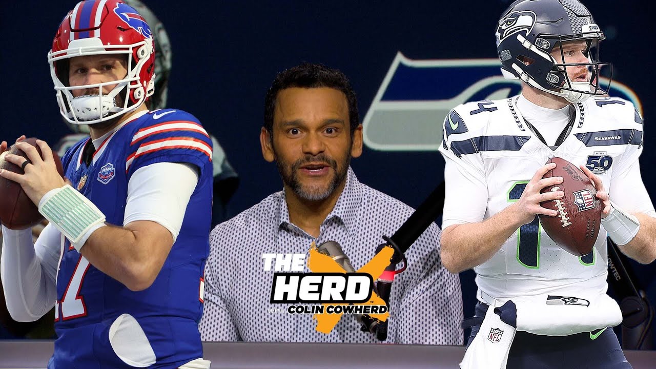 Sam Darnold to play through oblique injury, Can Josh Allen get over the hump? | The Herd
