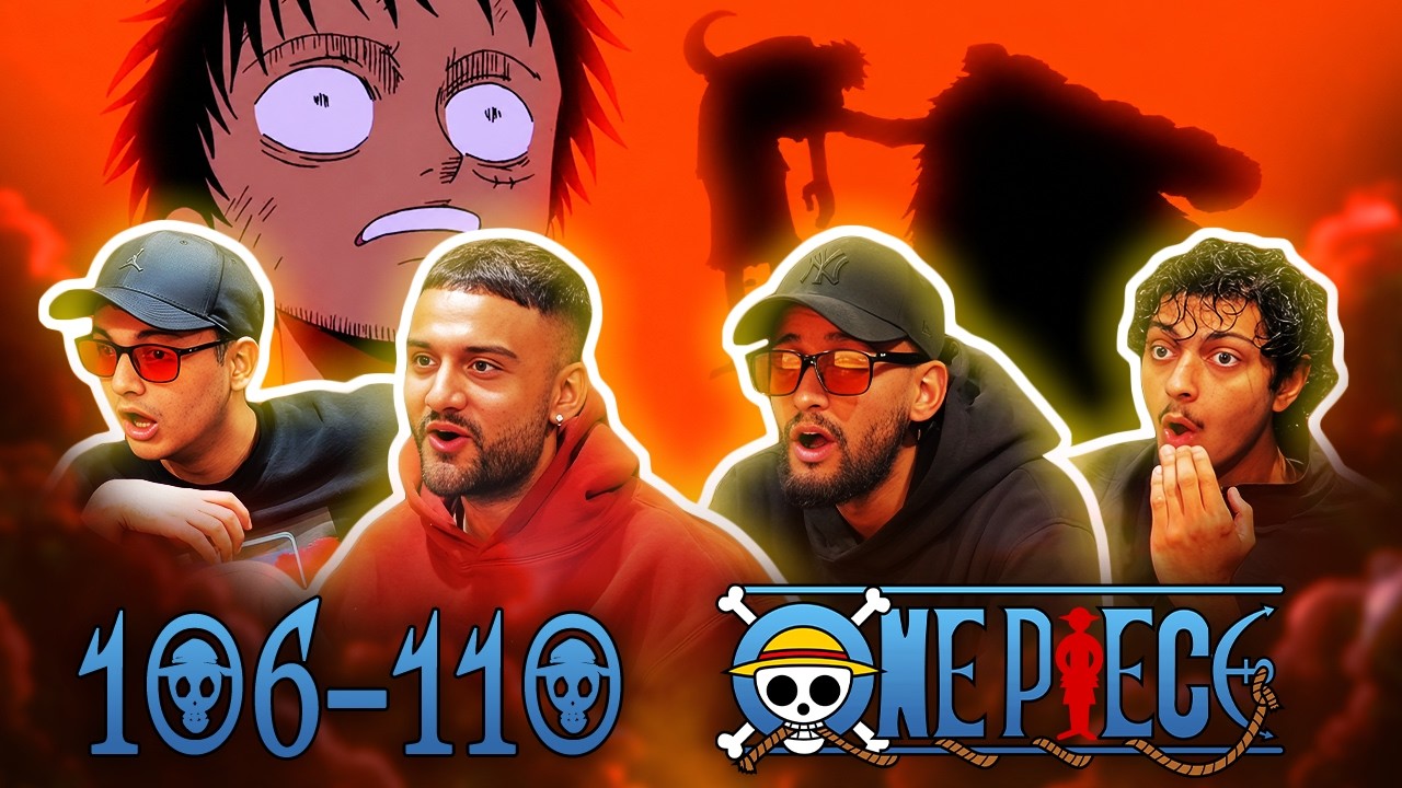 LUFFY VS CROCODILE?!! | *ONE PIECE* Episode 106 - 110 | FIRST TIME REACTION
