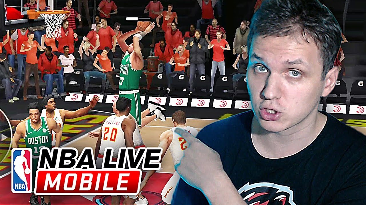 ВПЕРВЫЕ ПОИГРАЛ В NBA LIVE MOBILE!