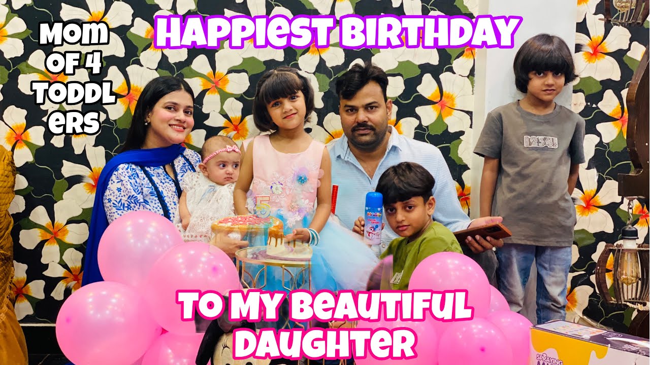 Happiest Birthday to my Beautiful Daughter Ayzal || My Daily Routine || Diamond Farhan ||