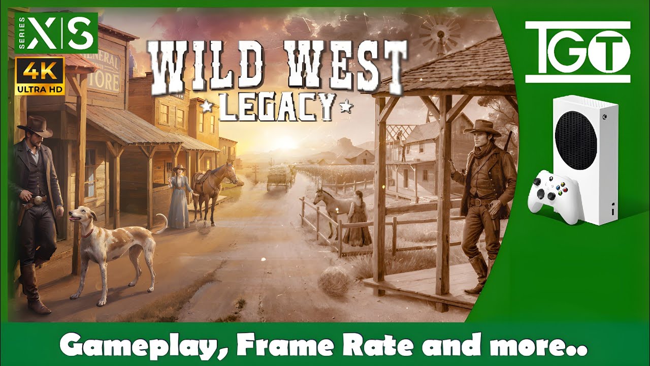 Wild West Legacy | Xbox Series S | Геймплей, частота кадров и многое другое...