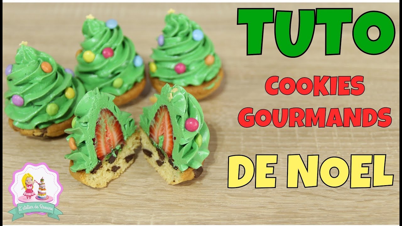 • ❅ • RECETTE DE NOEL : LES COOKIES SAPINS - RECETTE FACILE ET RAPIDE • ❅ •