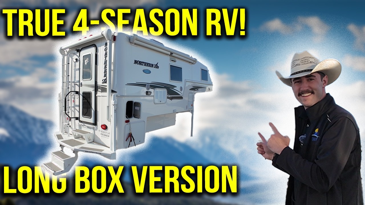 The BEST Truck Camper of 2025 (LONG BOX) 2025 Northern Lite 10-2 Limited Edition Wet Bath Review