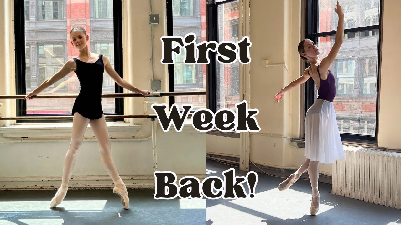 Day in the Life of Ballet School Students in NYC: First Week of Class!🩰 #ballet #nyc #dance