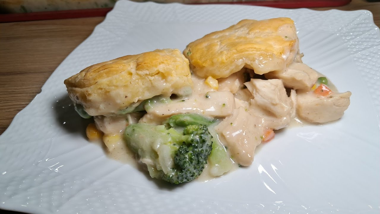 Запеканка из курицы в сливочном соусе 😋