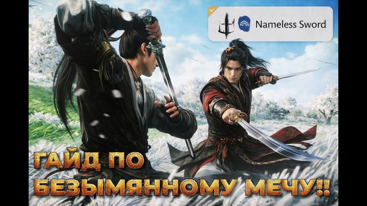 NAMELESS SWORD норм или сосед?) Полный гайд! Безымянный меч и копье в PvE, PvP и GvG!