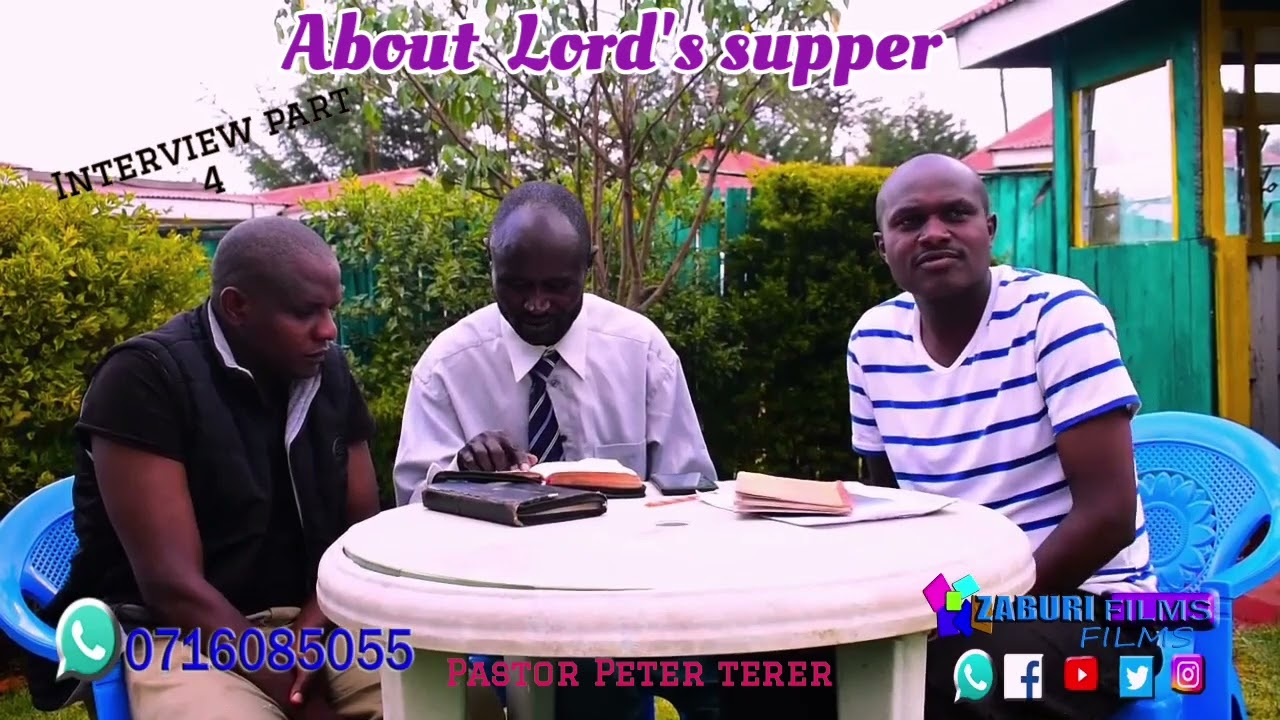 Lord's supper ~kiune kelyek koron by pst pastor terer