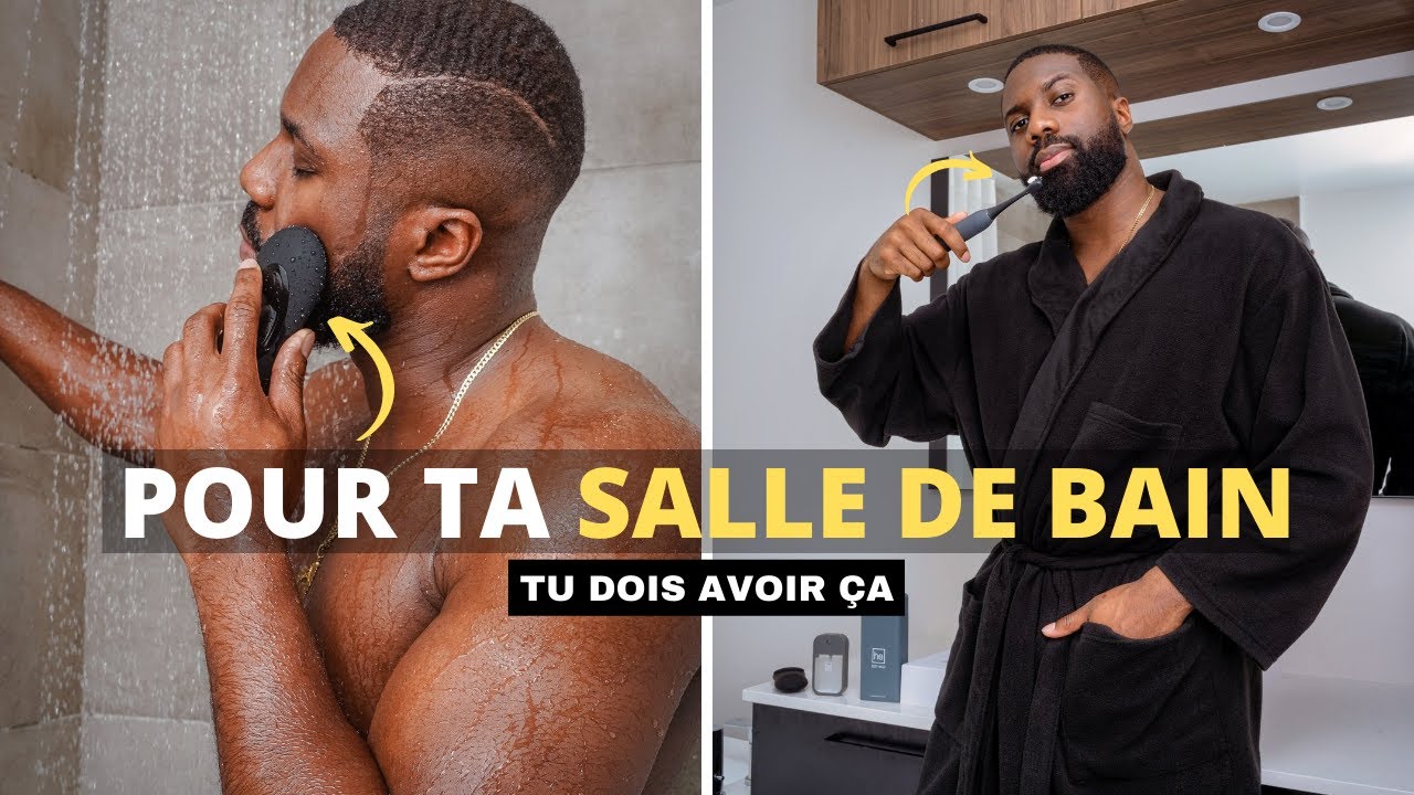4 CHOSES QUE TOUS LES HOMMES DEVRAIENT AVOIR DANS LEUR SALLE DE BAIN
