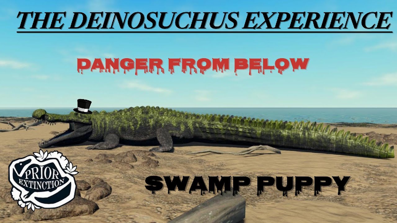 The Deinosuchus Experience |Danger From Below| Prior Extinction Dinosaur Survival